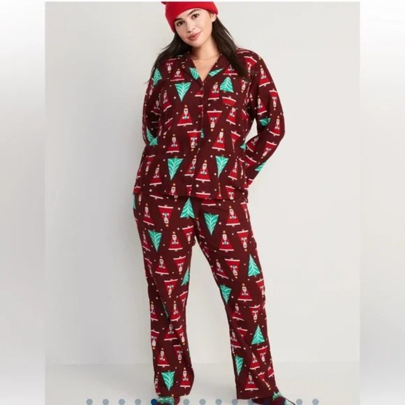 Printed PLAID Flannel Pajama Set for Women Size XXL TALL NWT - Picture 9 of 10